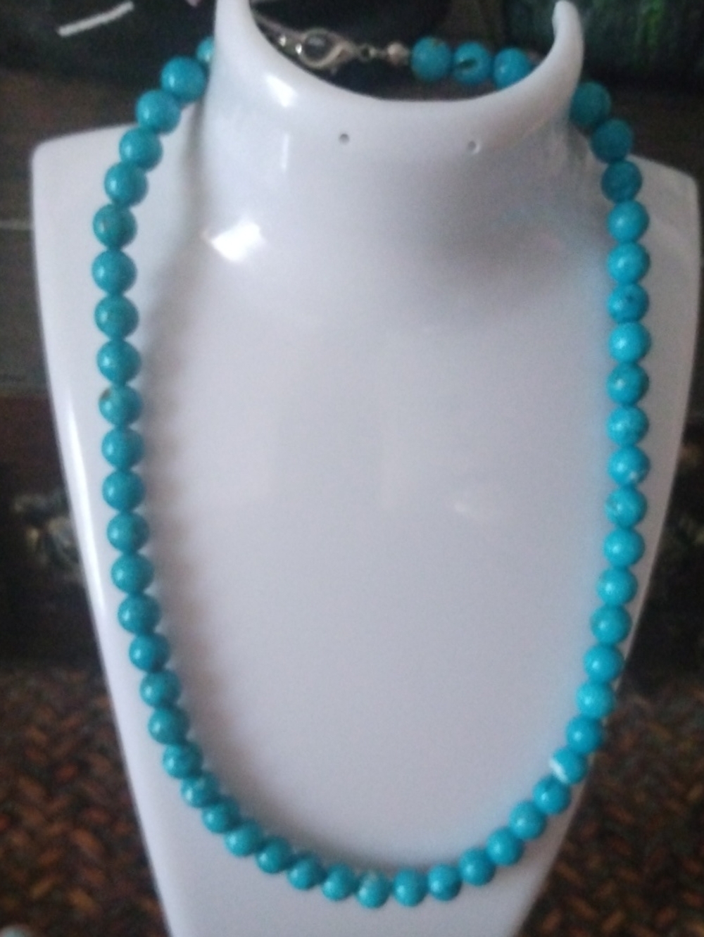Turquoise Beaded Necklace - Women Jewelry